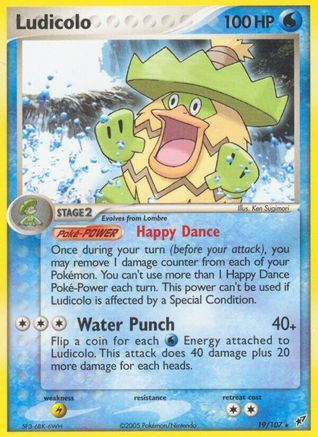 Ludicolo - 019/107 (19) [Deoxys] - Deck Out Gaming