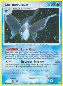Lumineon (11) [Mysterious Treasures] Reverse Holofoil - Deck Out Gaming