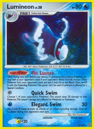 Lumineon (4) [Stormfront] Holofoil - Deck Out Gaming