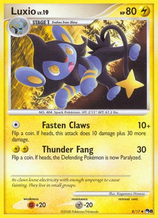 Luxio (8) [POP Series 8] Holofoil - Deck Out Gaming