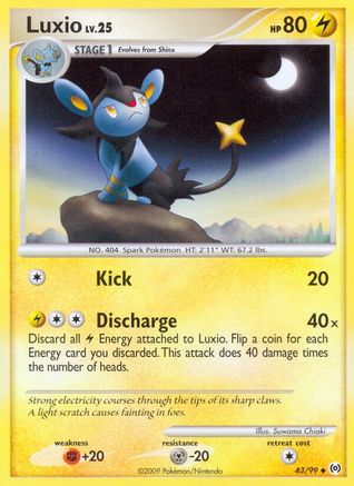 Luxio (43) [Arceus] Reverse Holofoil - Deck Out Gaming