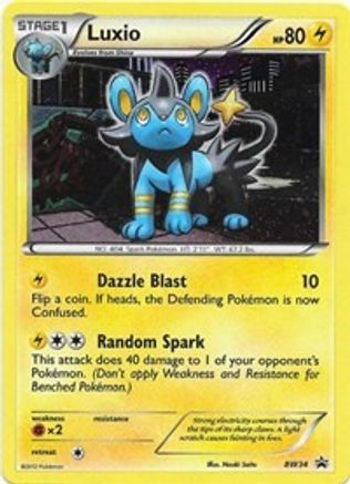 Luxio - BW34 (Cosmos Holo) (BW34) [Black and White Promos] Holofoil - Deck Out Gaming