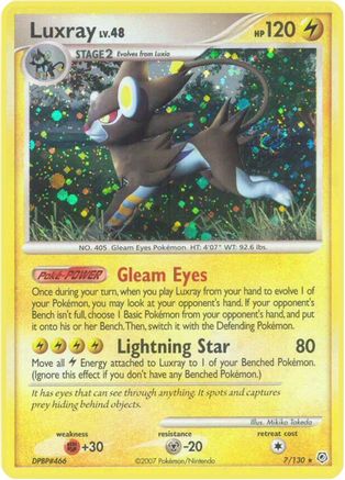 Luxray (7) [Diamond and Pearl] Reverse Holofoil - Deck Out Gaming