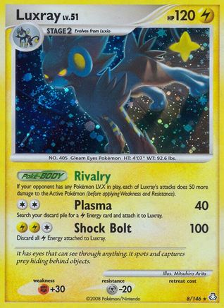 Luxray (8) [Legends Awakened] Holofoil - Deck Out Gaming