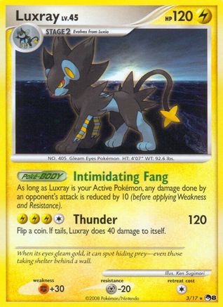 Luxray (3) [POP Series 8] - Deck Out Gaming