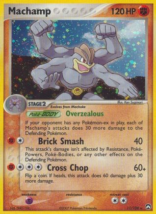 Machamp (11) [Power Keepers] Reverse Holofoil - Deck Out Gaming