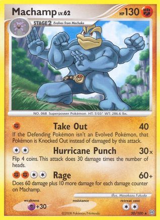 Machamp (20) [Stormfront] Reverse Holofoil - Deck Out Gaming