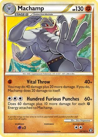 Machamp (26) [Triumphant] Reverse Holofoil - Deck Out Gaming