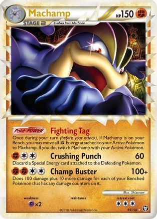Machamp (Prime) (95) [Triumphant] Holofoil - Deck Out Gaming