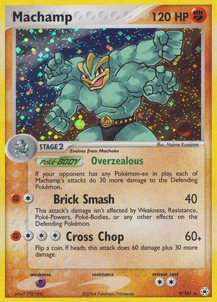 Machamp (9) [Hidden Legends] Reverse Holofoil - Deck Out Gaming
