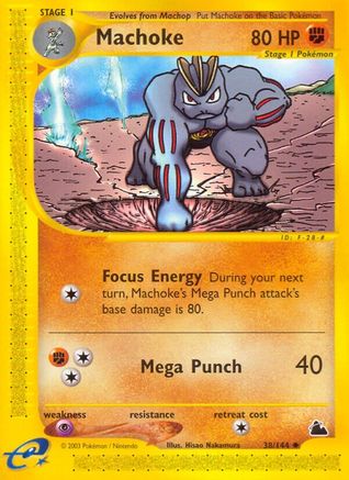 Machoke (38) [Skyridge] Reverse Holofoil - Deck Out Gaming
