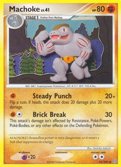 Machoke (41) [Stormfront] Reverse Holofoil - Deck Out Gaming