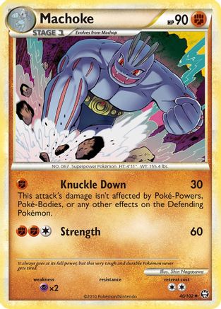 Machoke (40) [Triumphant] Reverse Holofoil - Deck Out Gaming