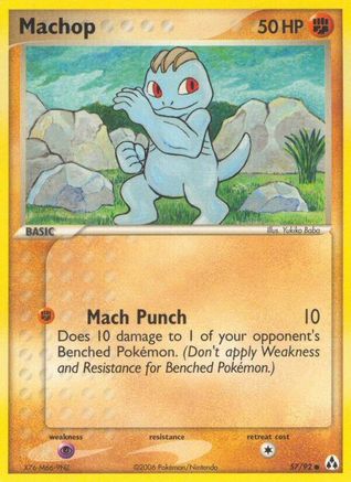 Machop (57) [Legend Maker] Reverse Holofoil - Deck Out Gaming