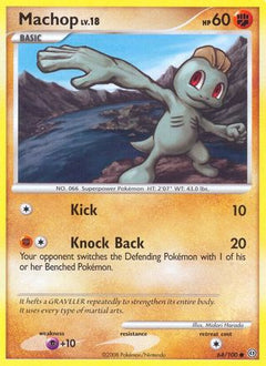 Machop (64) [Stormfront] Reverse Holofoil - Deck Out Gaming