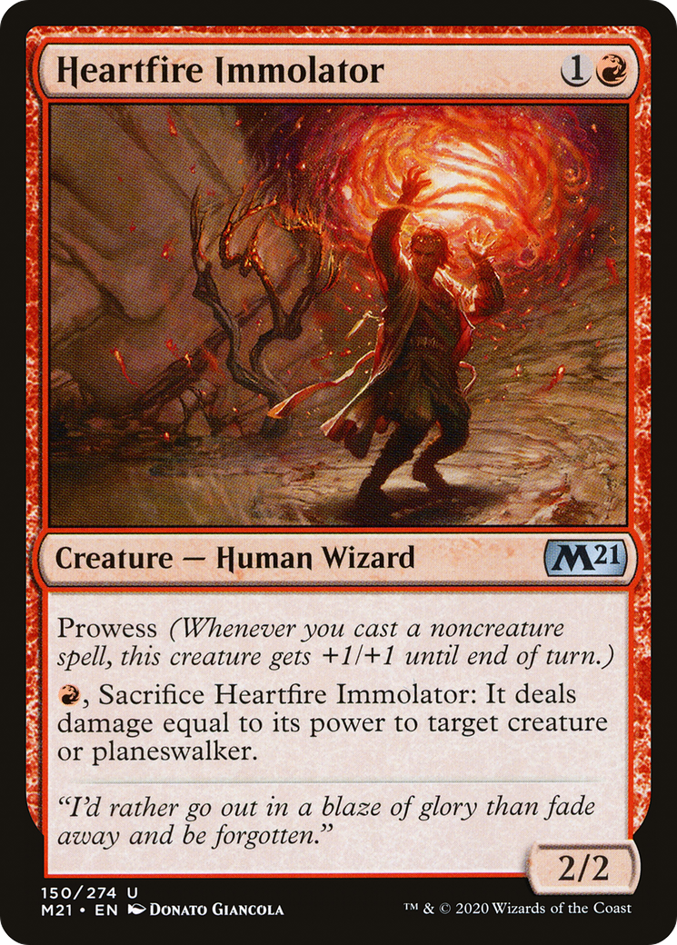 Heartfire Immolator (150) [Core Set 2021] - Deck Out Gaming