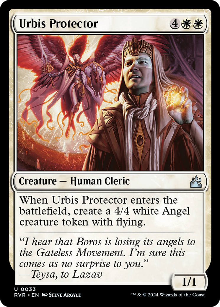 Urbis Protector (33) [Ravnica Remastered] - Deck Out Gaming