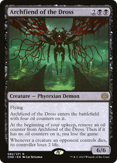 Archfiend of the Dross (82) [Phyrexia: All Will Be One] foil - Deck Out Gaming