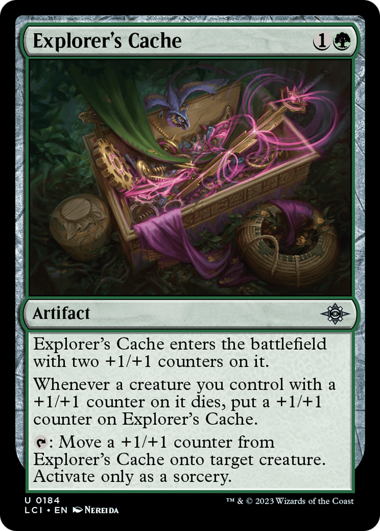 Explorer's Cache (184) [The Lost Caverns of Ixalan] foil - Deck Out Gaming