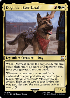 Dogmeat, Ever Loyal (2) [Fallout] foil - Deck Out Gaming