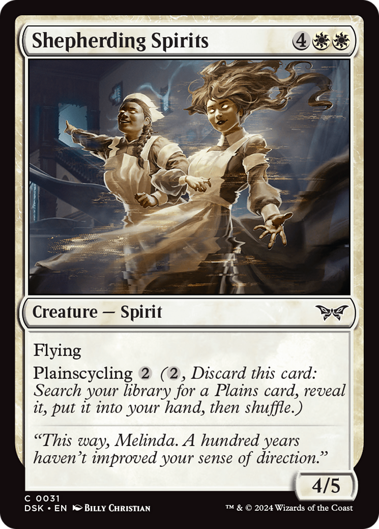 Shepherding Spirits (31) [Duskmourn: House of Horror] - Deck Out Gaming