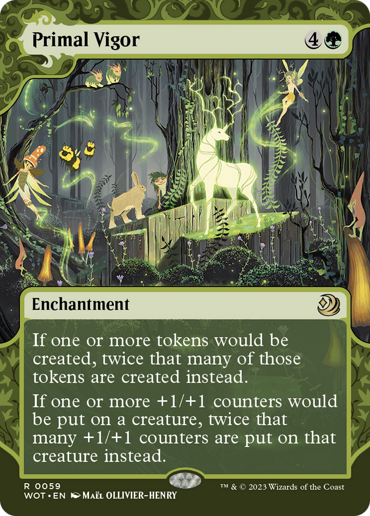 Primal Vigor (59) [Wilds of Eldraine: Enchanting Tales] foil - Deck Out Gaming