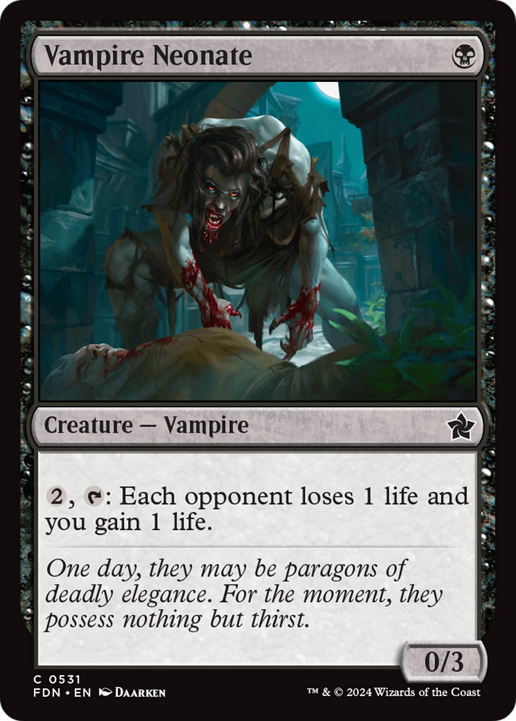 Vampire Neonate (531) [Foundations] - Deck Out Gaming
