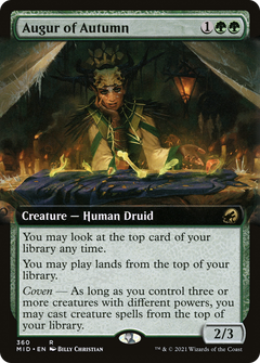 Augur of Autumn (Extended Art) (360) [Innistrad: Midnight Hunt] - Deck Out Gaming
