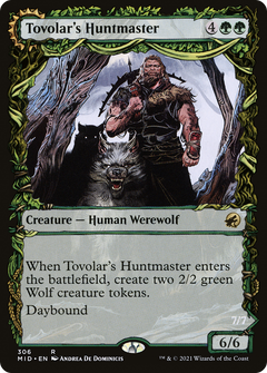 Tovolar's Huntmaster // Tovolar's Packleader (306) [Innistrad: Midnight Hunt] foil - Deck Out Gaming