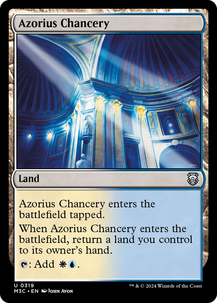 Azorius Chancery (319) [Modern Horizons 3 Commander] - Deck Out Gaming