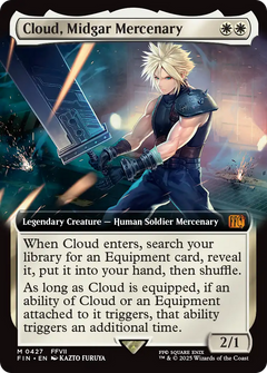 Cloud, Midgar Mercenary (427) [FINAL FANTASY] foil - Deck Out Gaming