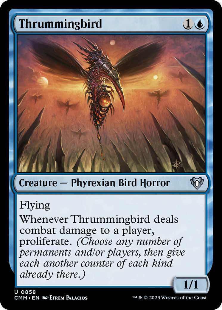 Thrummingbird (858) [Commander Masters] - Deck Out Gaming