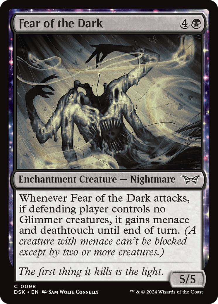 Fear of the Dark (98) [Duskmourn: House of Horror] - Deck Out Gaming