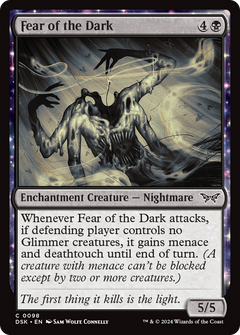 Fear of the Dark (98) [Duskmourn: House of Horror] - Deck Out Gaming