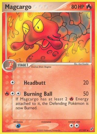 Magcargo - 037/107 (37) [Deoxys] - Deck Out Gaming