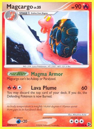 Magcargo (45) [Great Encounters] Reverse Holofoil - Deck Out Gaming