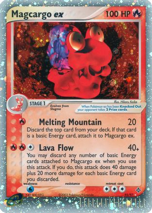 Magcargo ex (95) [Dragon] Holofoil - Deck Out Gaming