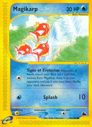 Magikarp (75) [Skyridge] Reverse Holofoil - Deck Out Gaming
