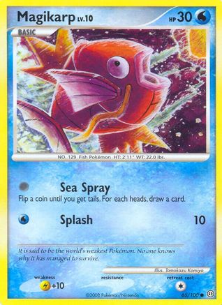 Magikarp (65) [Stormfront] Reverse Holofoil - Deck Out Gaming