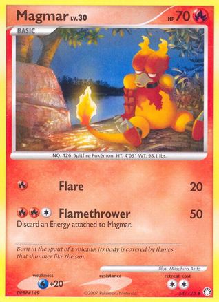 Magmar (54) [Mysterious Treasures] - Deck Out Gaming