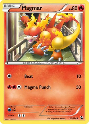 Magmar (20) [Dragons Exalted] Reverse Holofoil - Deck Out Gaming