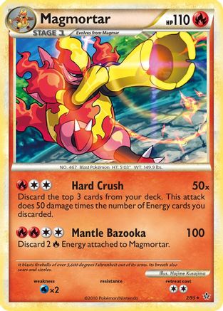 Magmortar (2) [Unleashed] Holofoil - Deck Out Gaming