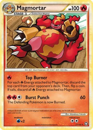 Magmortar (27) [Triumphant] Reverse Holofoil - Deck Out Gaming