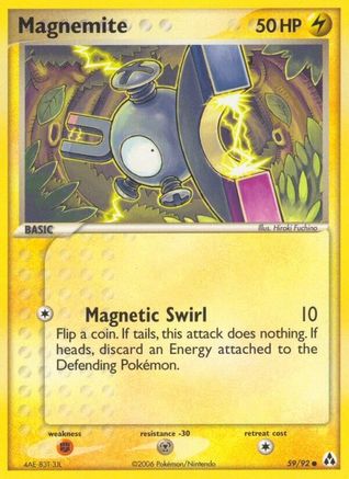 Magnemite (59) [Legend Maker] Reverse Holofoil - Deck Out Gaming