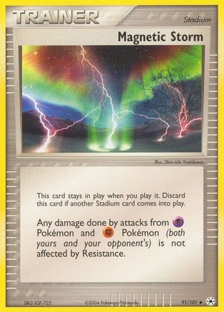 Magnetic Storm (91) [Hidden Legends] Reverse Holofoil - Deck Out Gaming
