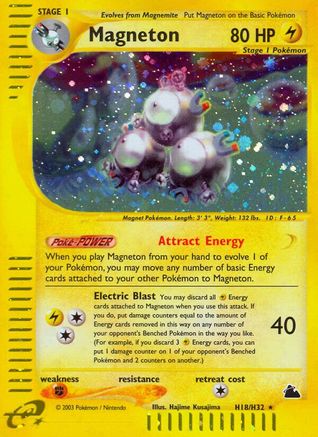Magneton (H18) (H18) [Skyridge] Holofoil - Deck Out Gaming
