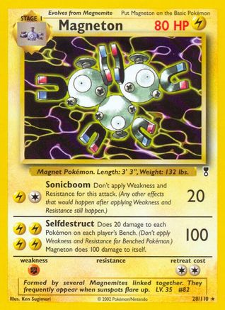 Magneton (28) [Legendary Collection] Reverse Holofoil - Deck Out Gaming