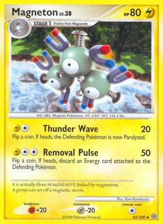 Magneton (43) (43) [Stormfront] Reverse Holofoil - Deck Out Gaming