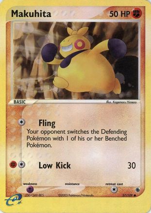 Makuhita - 57/109 (57) [Ruby and Sapphire] - Deck Out Gaming