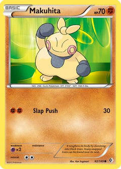 Makuhita (82) [Boundaries Crossed] Reverse Holofoil - Deck Out Gaming